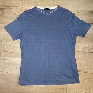Ermenegildo Zegna Mens blue T-shirt size M